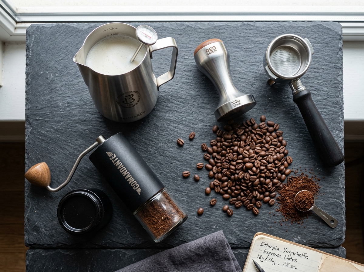 Coffee accessories and maintenance